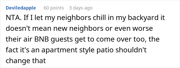 Homeowner Kicks Out Neighbor’s Airbnb Guests From His Patio, Get Accused Of Discrimination