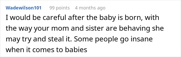 Pregnant Woman Scared Of Sister Who Is A Mom Of 6 Boys In The Case Her Baby Is A Girl