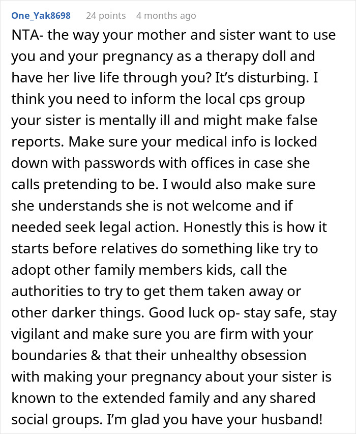 Pregnant Woman Scared Of Sister Who Is A Mom Of 6 Boys In The Case Her Baby Is A Girl