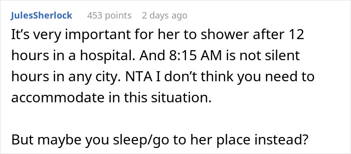 Woman Quietly Stops Visiting BF After His Housemate Complains About Her Showering, Causes Family Drama