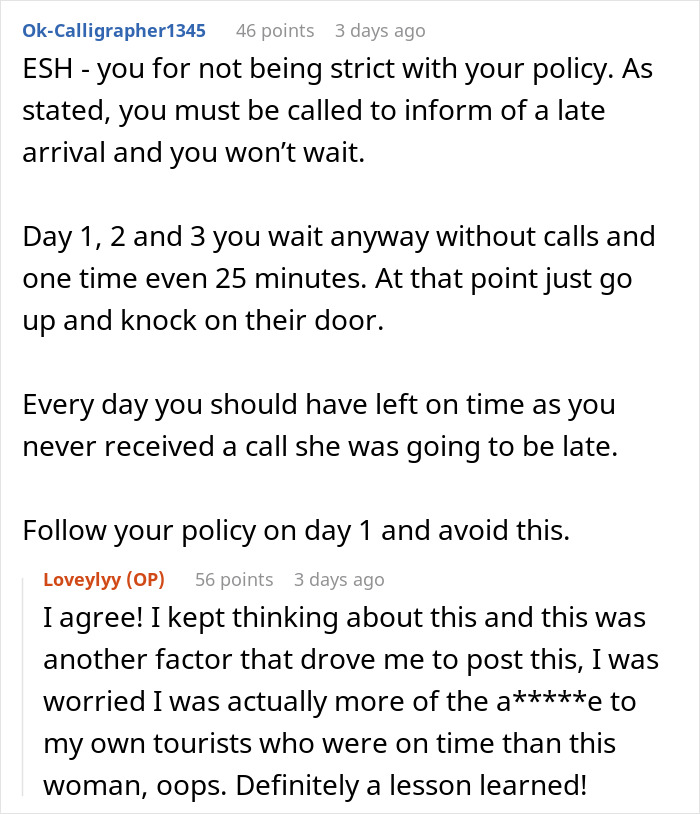 Always-Late Woman Tells Tour Guide To Wake Her Up, Gets Left Behind Instead