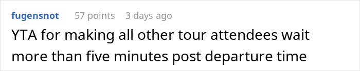 Always-Late Woman Tells Tour Guide To Wake Her Up, Gets Left Behind Instead