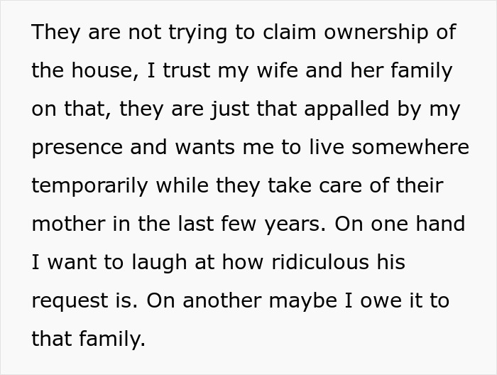 &#8220;You Took Our Sister&#8221;: Brother-In-Law Demands Man Leave His Own Home For Their Mother