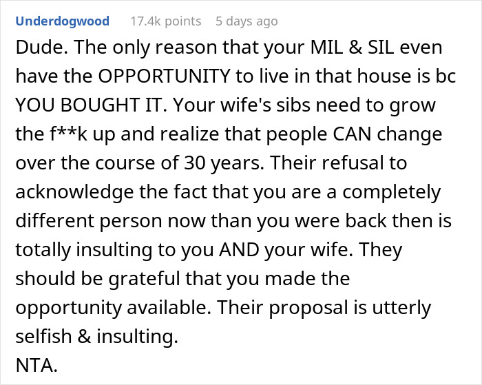 &#8220;You Took Our Sister&#8221;: Brother-In-Law Demands Man Leave His Own Home For Their Mother