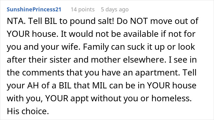 &#8220;You Took Our Sister&#8221;: Brother-In-Law Demands Man Leave His Own Home For Their Mother