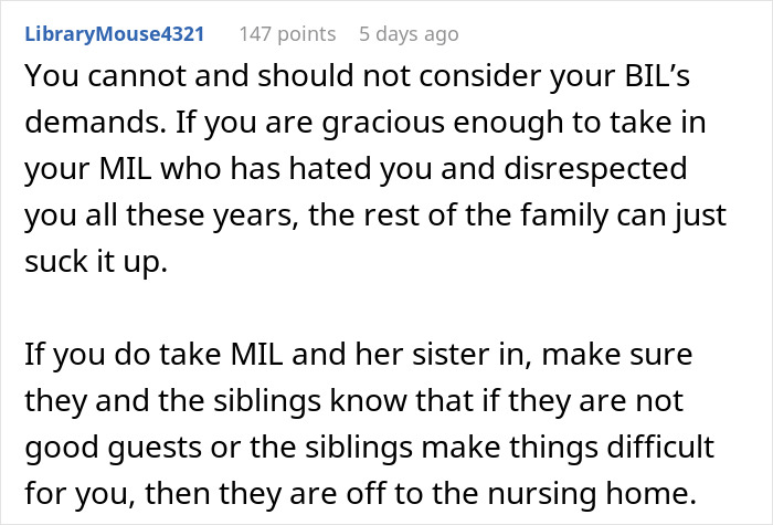 &#8220;You Took Our Sister&#8221;: Brother-In-Law Demands Man Leave His Own Home For Their Mother