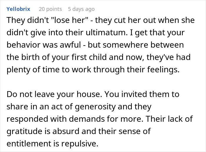 &#8220;You Took Our Sister&#8221;: Brother-In-Law Demands Man Leave His Own Home For Their Mother