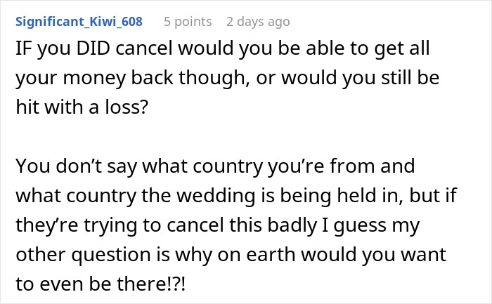 &#8220;They Were Bluffing&#8221;: Woman Outs Bride And Groom Trying To Sabotage Her Vacation
