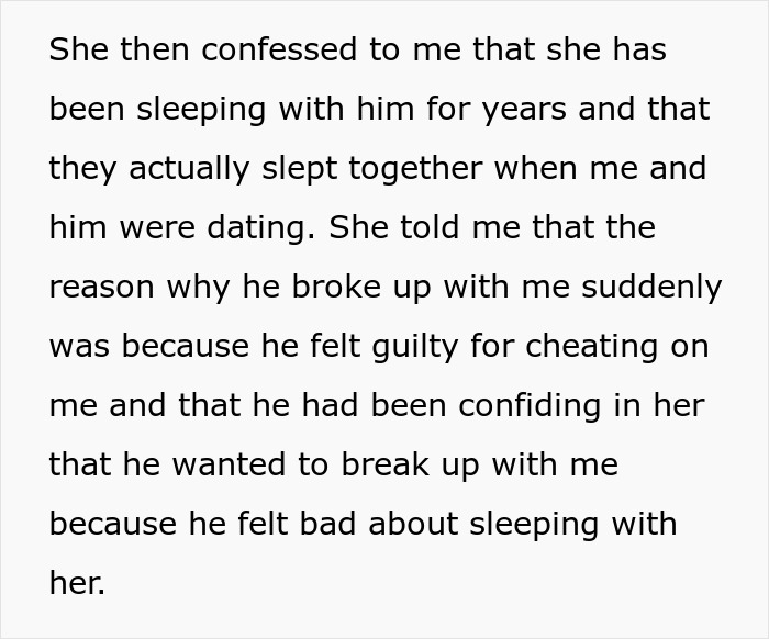 Woman Finds Herself Revisiting Past Breakup After Friend Reveals She Was The Other Woman All Along