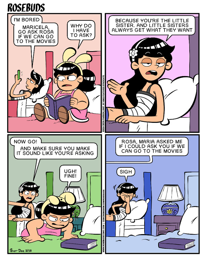 30 Comics By Deon Parson That Show The Beauty And Madness Of Sisterhood (New Pics)
