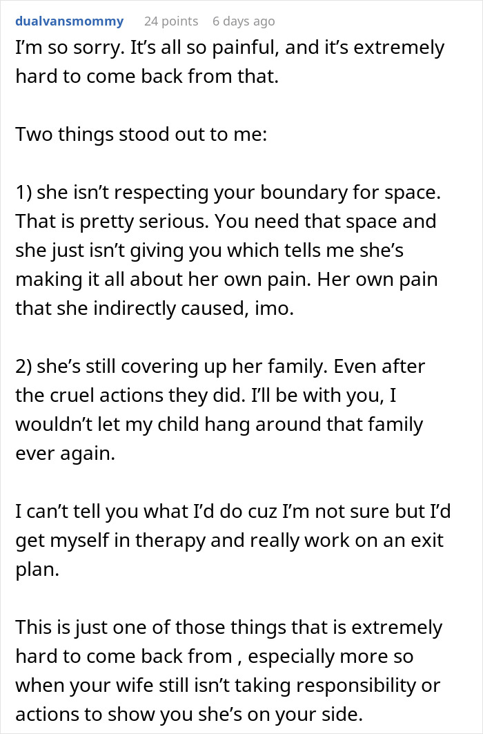 Man Learns His Wife’s Family Secretly Cyber-Bullied Him, Bans Them From Seeing His Son