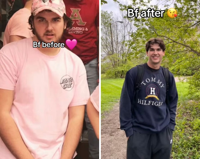 50 Women Share Pics That Perfectly Show The Girlfriend Glow-Up Effect