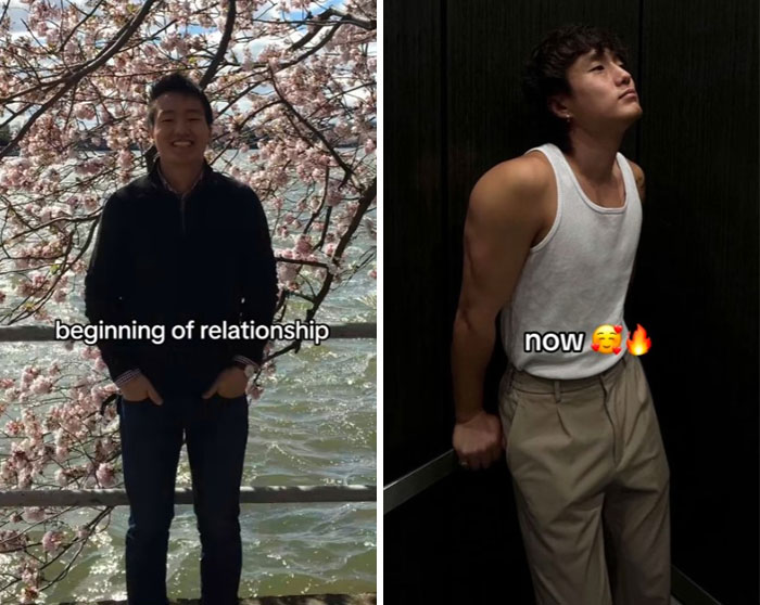 50 Women Share Pics That Perfectly Show The Girlfriend Glow-Up Effect