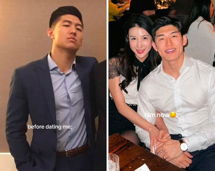 50 Women Share Pics That Perfectly Show The Girlfriend Glow-Up Effect