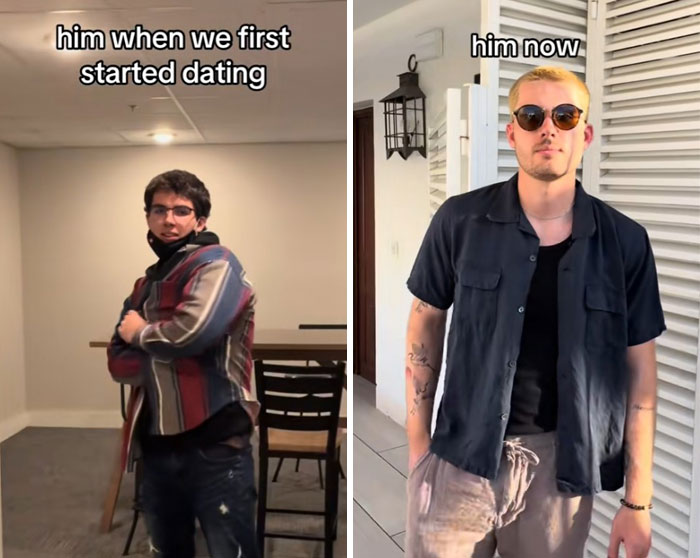 50 Women Share Pics That Perfectly Show The Girlfriend Glow-Up Effect