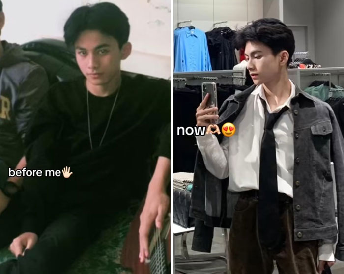 50 Women Share Pics That Perfectly Show The Girlfriend Glow-Up Effect