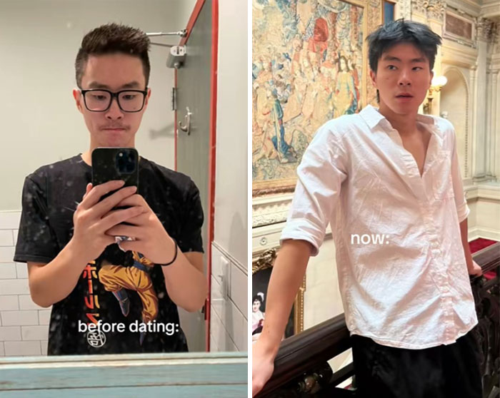 50 Women Share Pics That Perfectly Show The Girlfriend Glow-Up Effect