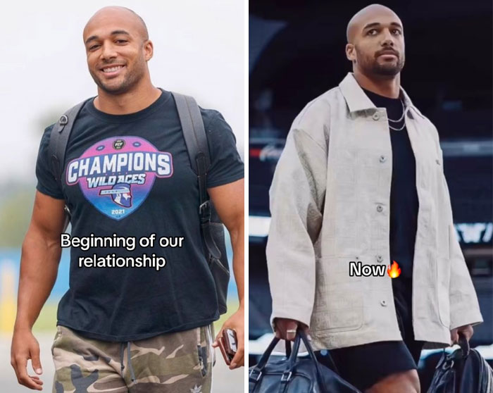 50 Women Share Pics That Perfectly Show The Girlfriend Glow-Up Effect