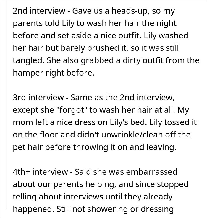 Woman Blames Sexism For Not Landing A Job, Gets Hit With A Brutal Reality Check From Sister
