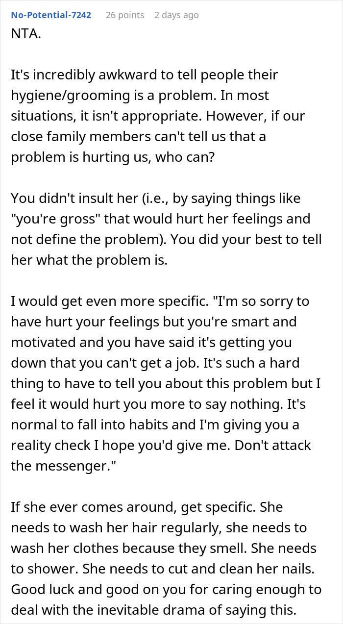 Woman Blames Sexism For Not Landing A Job, Gets Hit With A Brutal Reality Check From Sister