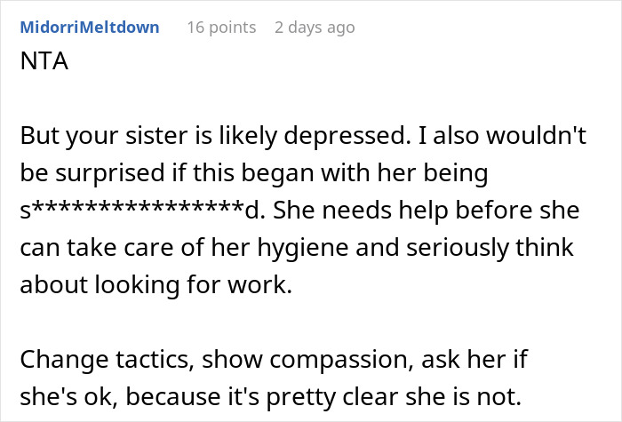 Woman Blames Sexism For Not Landing A Job, Gets Hit With A Brutal Reality Check From Sister