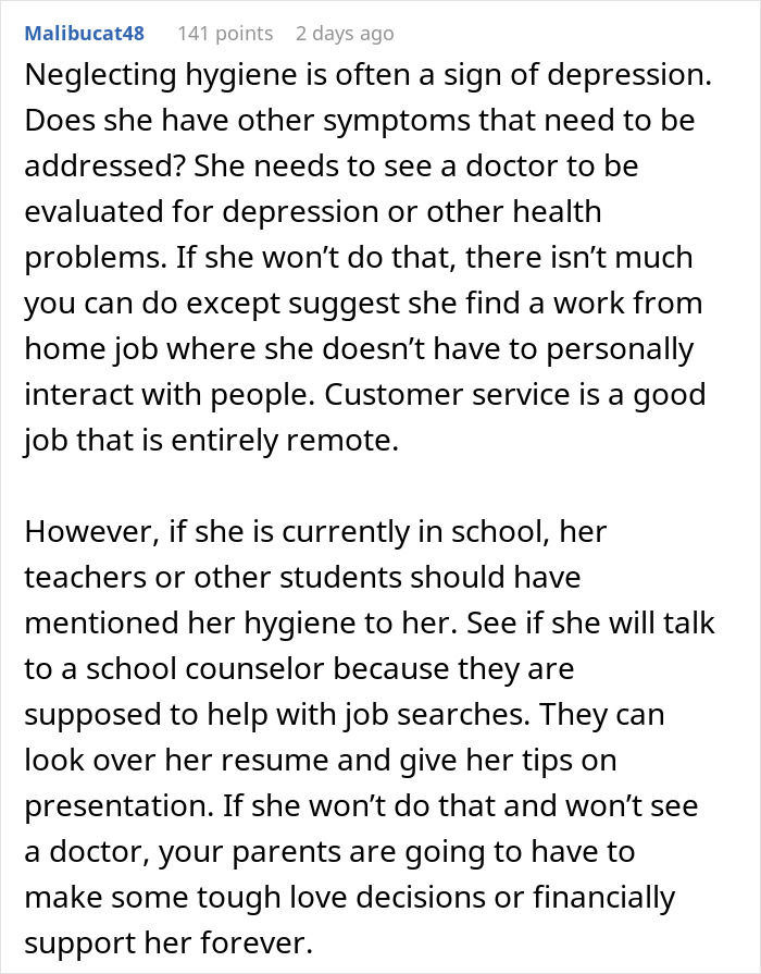 Woman Blames Sexism For Not Landing A Job, Gets Hit With A Brutal Reality Check From Sister