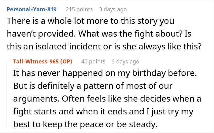 Man Expects Special Treatment From GF On His B-Day, Gets Doubts About His Relationship Instead