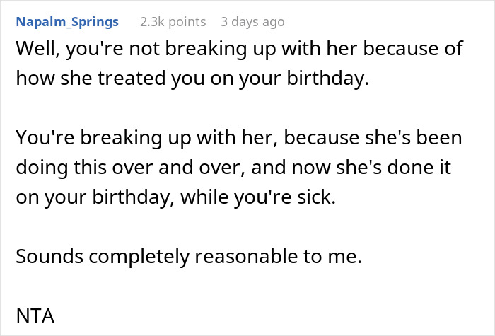 Man Expects Special Treatment From GF On His B-Day, Gets Doubts About His Relationship Instead