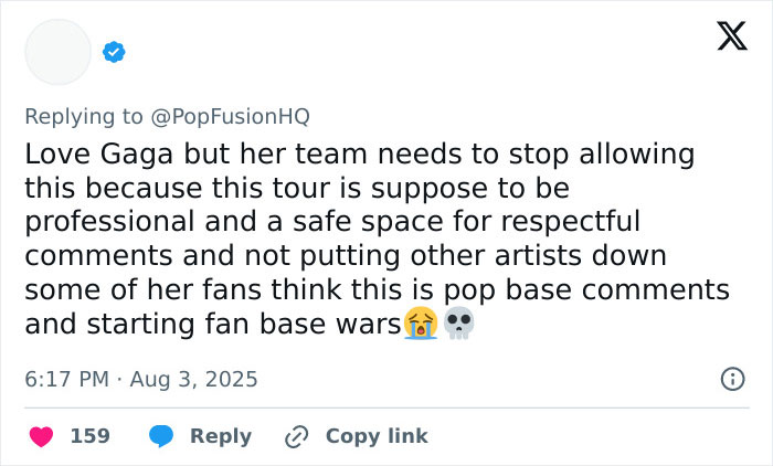 Lady Gaga Faces Backlash After Displaying Ageist And Misogynistic Comments At Concert