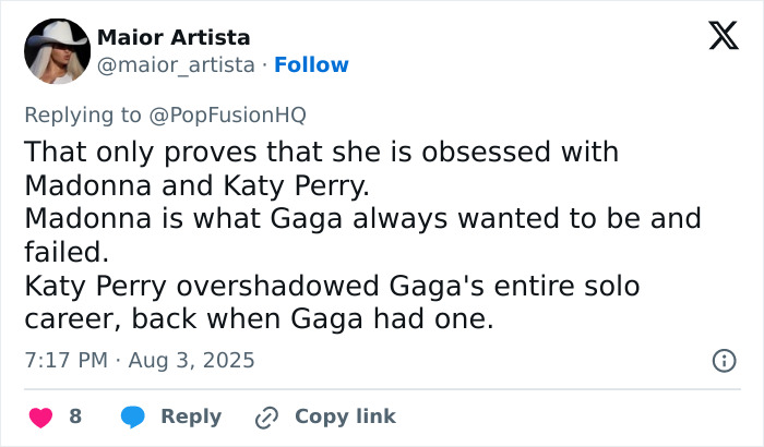 Lady Gaga Faces Backlash After Displaying Ageist And Misogynistic Comments At Concert