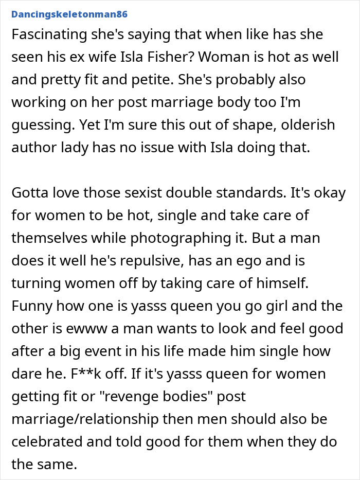 Columnist Ripped To Shreds After Calling Sacha Baron Cohen’s Marvel Body “Repellent To Women”