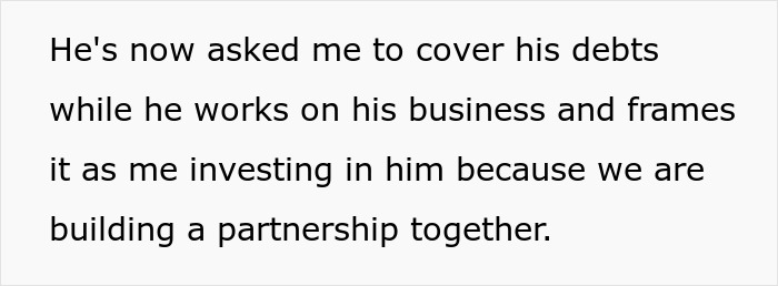 Woman Feels Financially Trapped As Jobless Fiancé Lives Off Her For Months To “Build A Business”