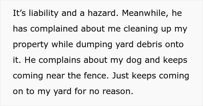 Woman Makes Entitled Neighbor Go Bananas After Putting A “No Trespassing” Sign On Her Plot, Drama Ensues