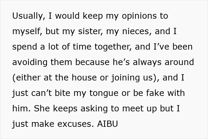 Person Thinks That There&#8217;s Definitely Something Off About Sister&#8217;s BF, Wonders What To Do