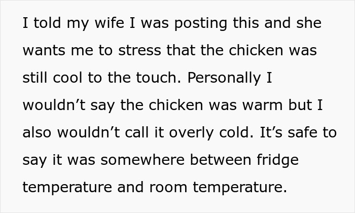 Wife Leaves Raw Chicken In Trunk For Hours, Husband Declares It Biohazard And Refuses Dinner