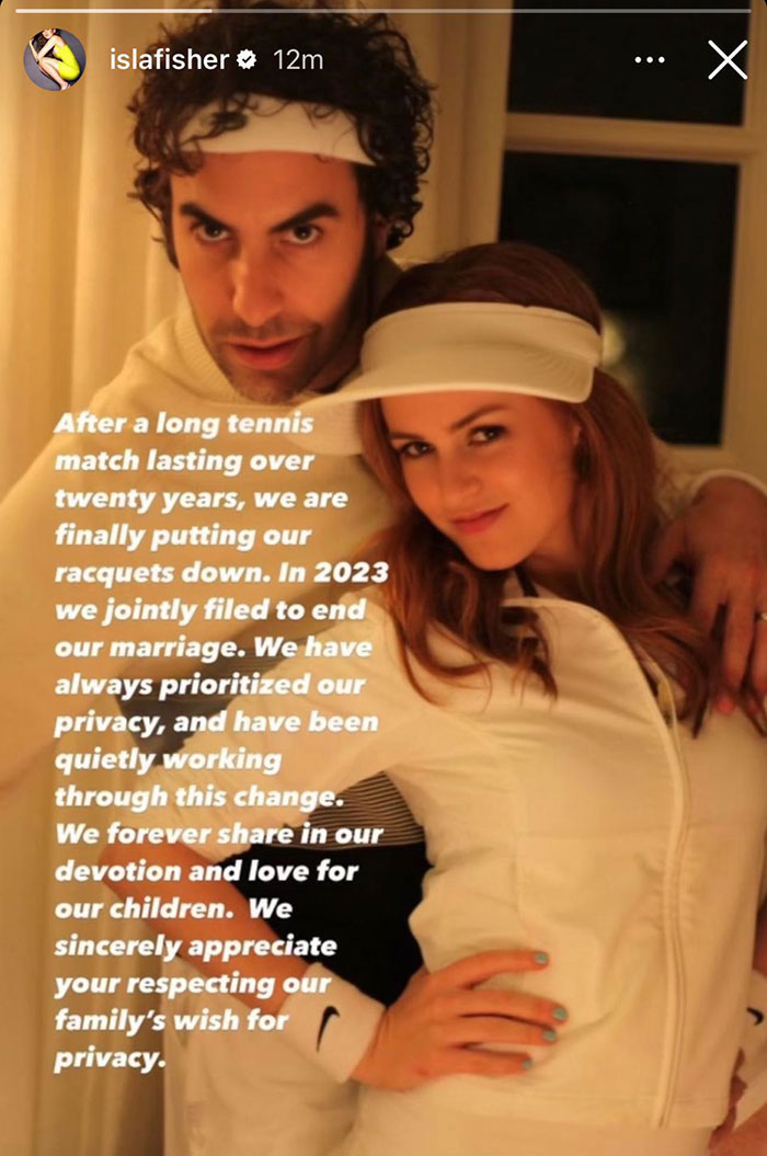 Isla Fisher Breaks Silence On &#8220;Tough Couple Of Years&#8221; Amid Split With Sacha Baron Cohen