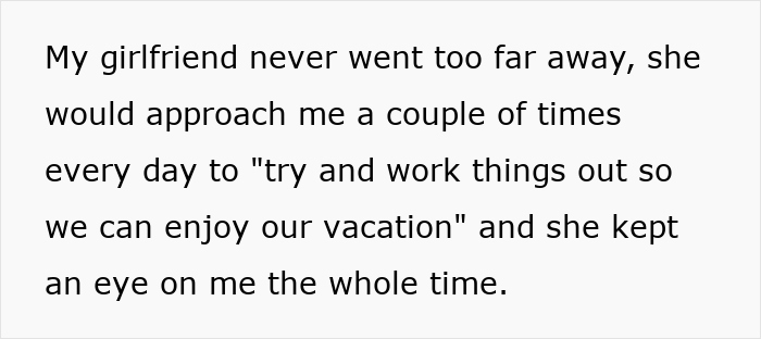 GF Manipulates BF With Ultimatum, Breaks Up With Him On Vacation, Is Mad When He Calls Her Bluff