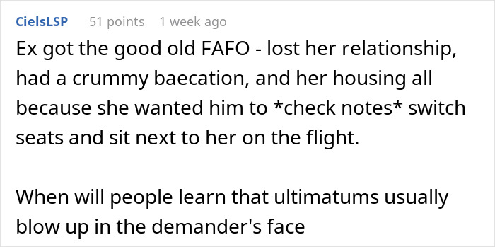 GF Manipulates BF With Ultimatum, Breaks Up With Him On Vacation, Is Mad When He Calls Her Bluff