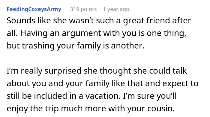 Woman Insults Wealthy Friend And Her Entire Family, Gets Kicked Out Of The Free Overseas Trip
