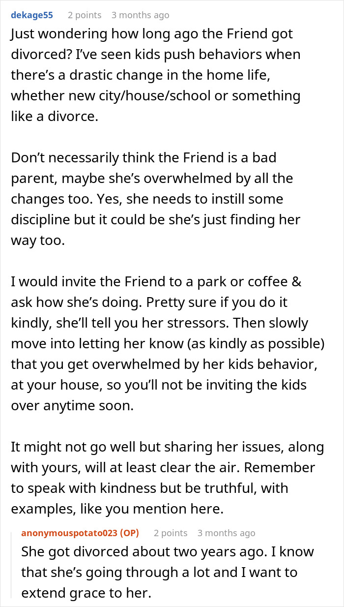 “I’m Just Tired”: Woman Decides She’ll No Longer Allow Her Friend To Bring Her Children To Events