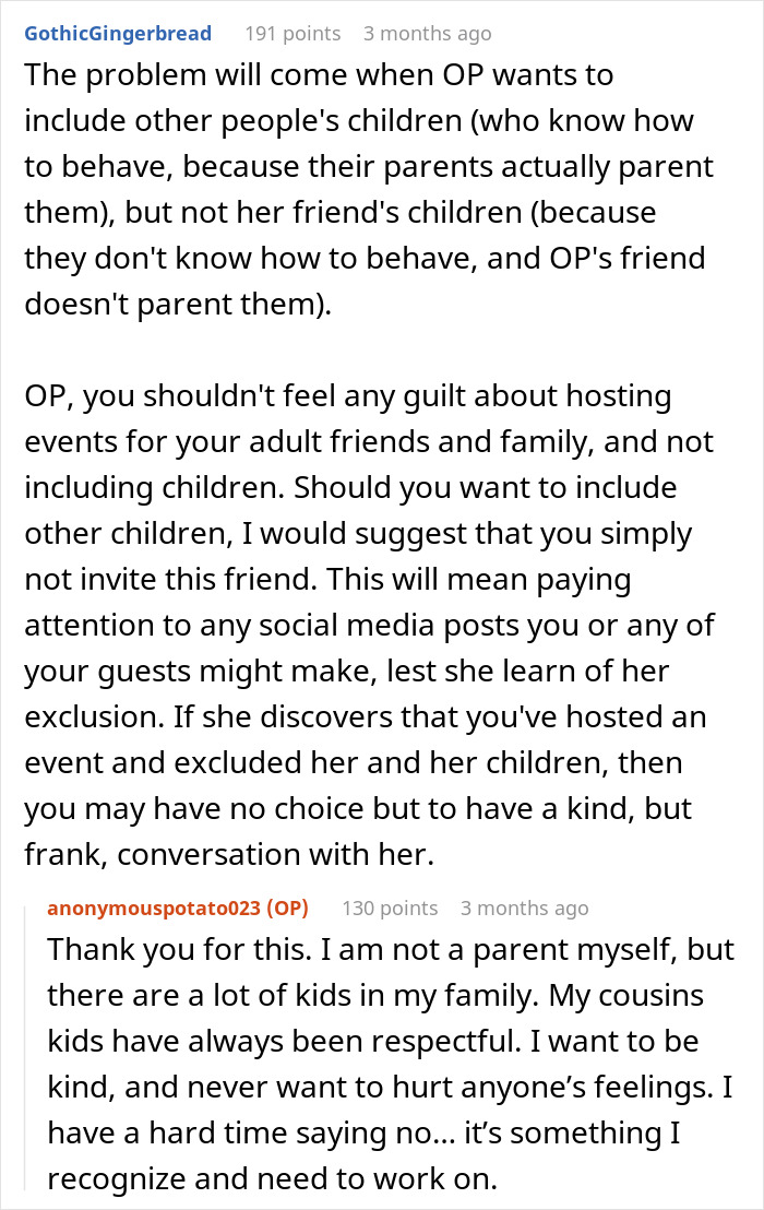 “I’m Just Tired”: Woman Decides She’ll No Longer Allow Her Friend To Bring Her Children To Events
