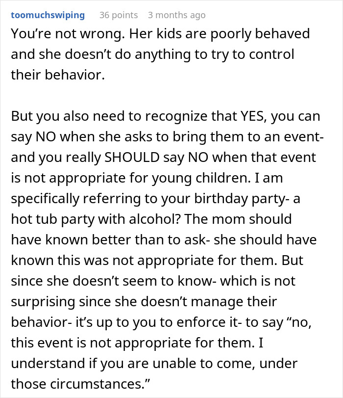 “I’m Just Tired”: Woman Decides She’ll No Longer Allow Her Friend To Bring Her Children To Events
