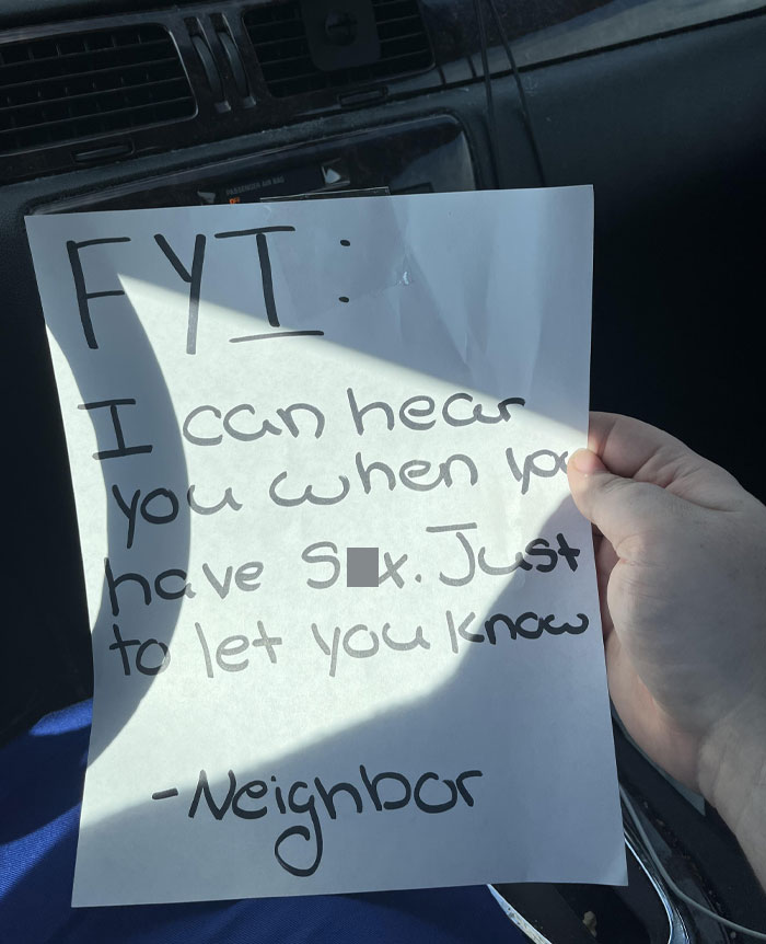 55 Unhinged Neighbors’ Notes That Made Sure Living Among People May Be Hard But Never Boring