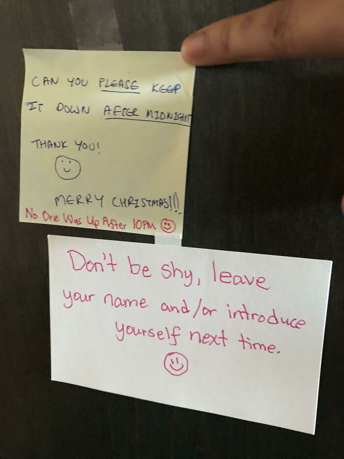 55 Unhinged Neighbors’ Notes That Made Sure Living Among People May Be Hard But Never Boring
