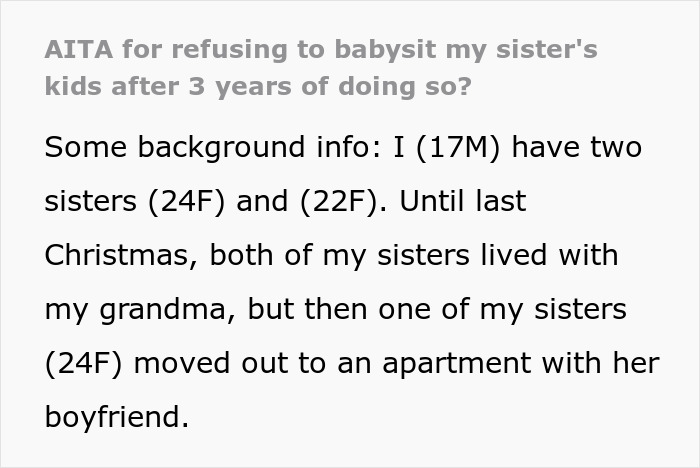 Sis Keeps Dropping Her Kid For Teen Bro To Babysit, He Loses It After Pregnancy Announcement