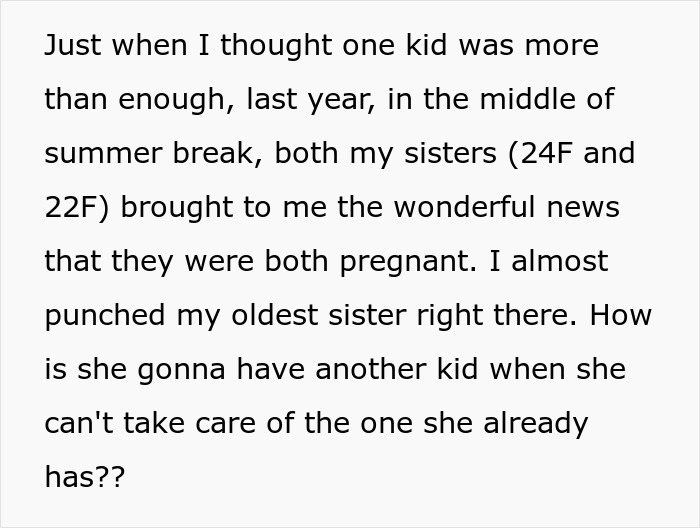 Sis Keeps Dropping Her Kid For Teen Bro To Babysit, He Loses It After Pregnancy Announcement