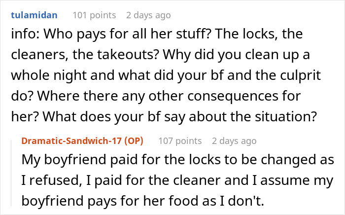 BF Secretly Lets Sister Move In Without Asking, Girlfriend Discovers Months Of Hidden Payments