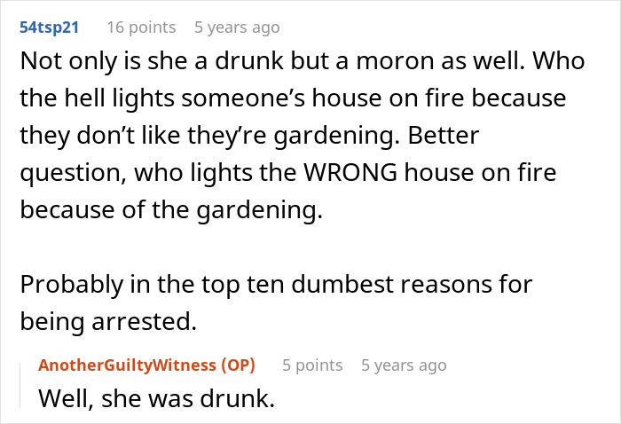 Drunk &#8220;Karen&#8221; Takes Issue With Guy Removing Lilies In His Own Yard, Lights Someone&#8217;s House On Fire
