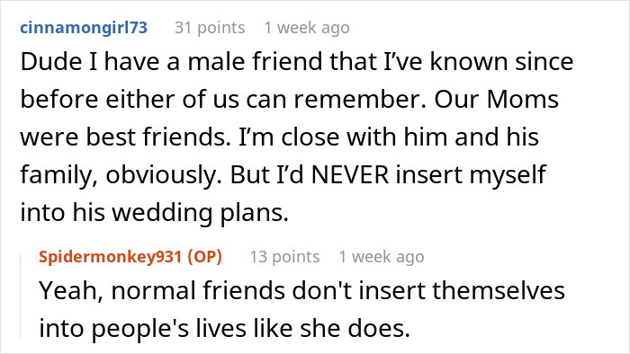 Fiancé’s Female Friend Demands Speech, Matching Dress, Best Man Role, Bride Is Ready To Cut Ties
