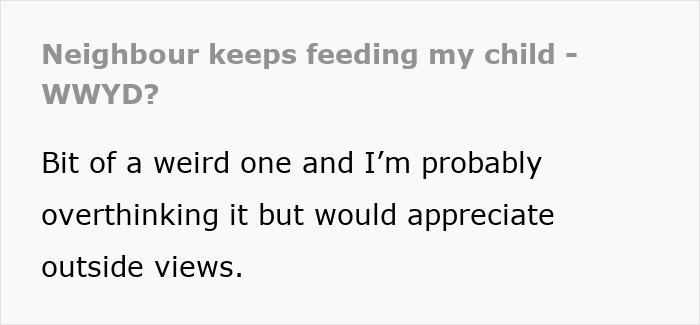 Elderly Lady Keeps Feeding Neighbor’s 6YO Sausages And Trifle Without Asking, Vegan Mom Beyond Irked